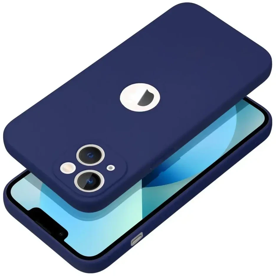 Dėklas Forcell Oem Case for iPhone 13 Soft dark mėlynas