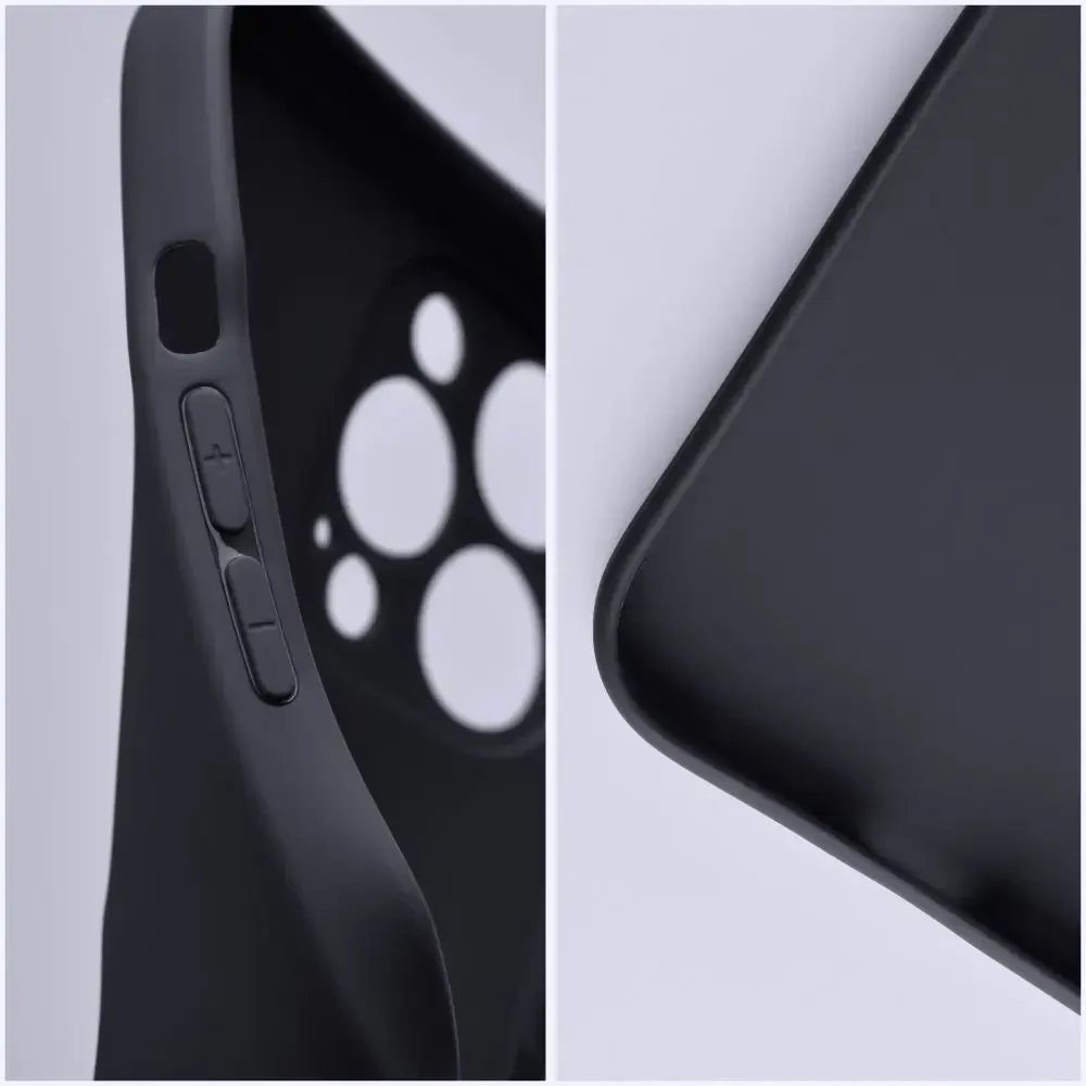 Forcell Oem SOFT dėklas skirtas Samsung Galaxy A55 5G juodos spalvos