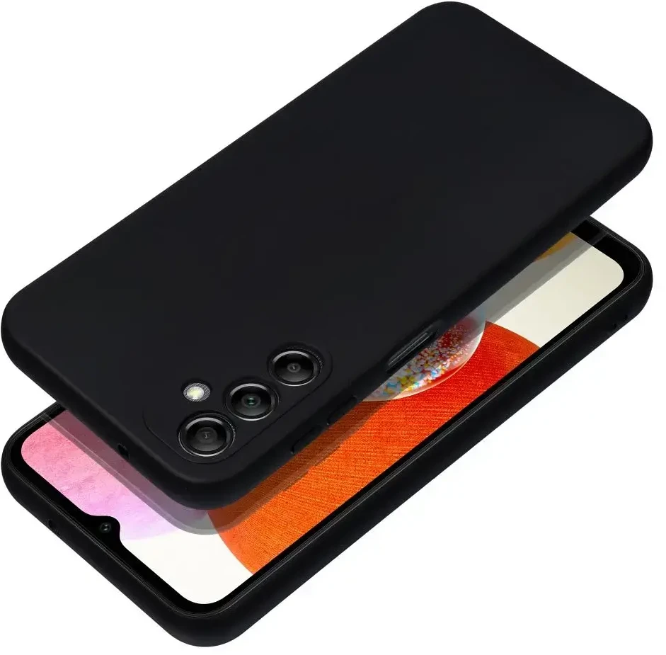 Oem SOFT dėklas skirtas Samsung Galaxy A14 5G / A14 4G juodos spalvos
