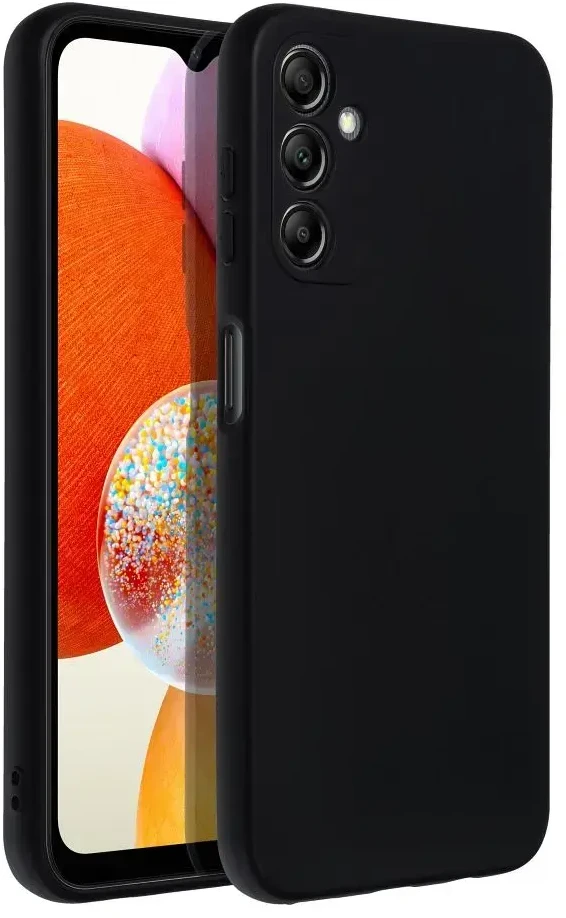 Oem SOFT dėklas skirtas Samsung Galaxy A14 5G / A14 4G juodos spalvos
