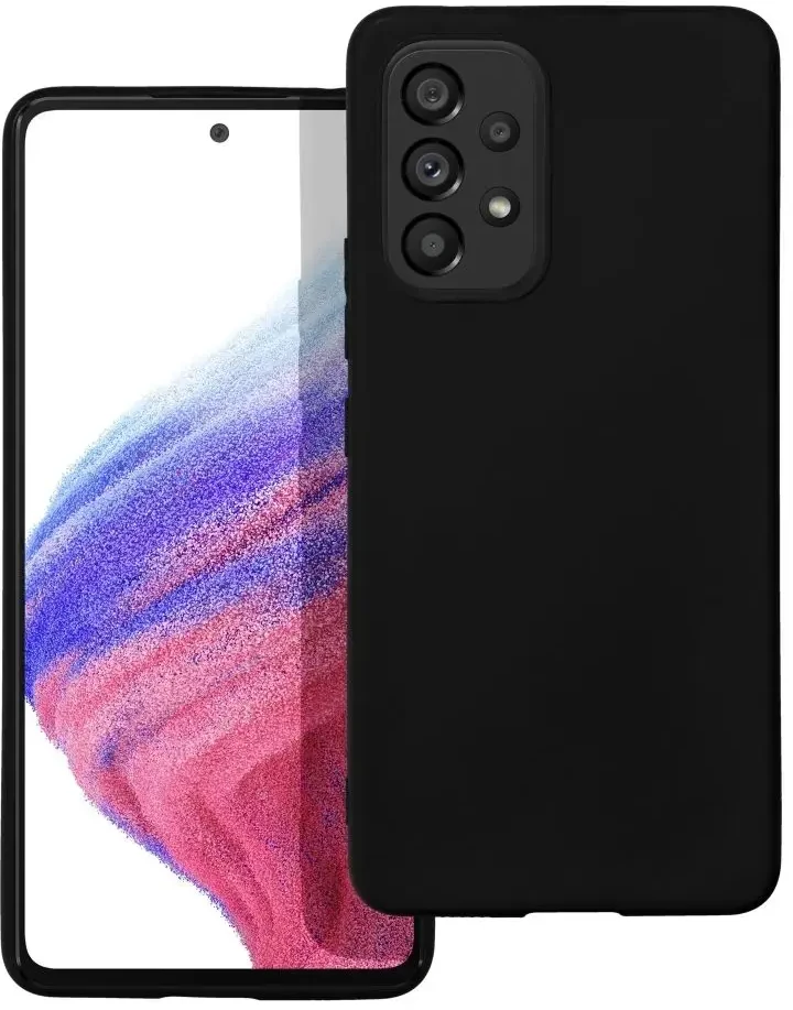 Oem SOFT dėklas skirtas Samsung Galaxy A53 5G juodos spalvos