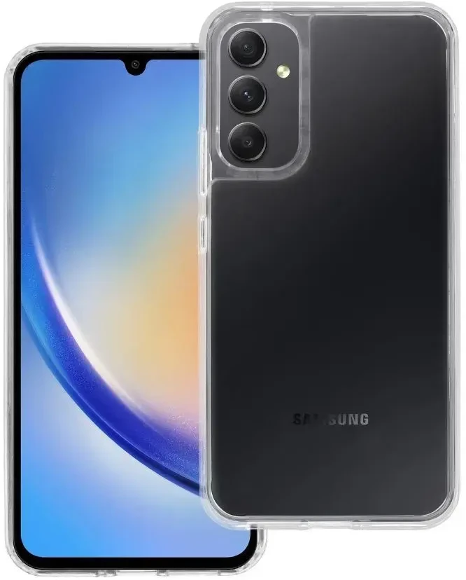 Oem SUPER CLEAR HYBRID dėklas skirtas Samsung Galaxy A34 5G skaidrus