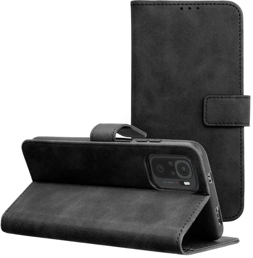 Oem TENDER Book Dėklas skirtas Xiaomi Redmi Note 11 / 11S juodos spalvos