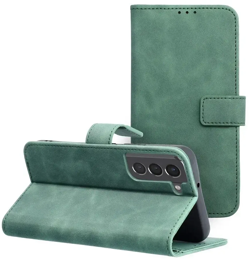 Forcell Oem TENDER Book Dėklas skirtas Samsung Galaxy Galaxy A53 5G žalios spalvos