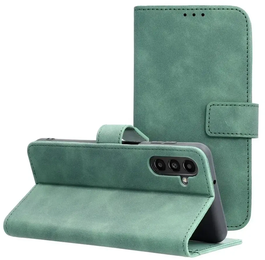 Oem TENDER Book Dėklas skirtas Samsung Galaxy A13 5G / A04S žalios spalvos
