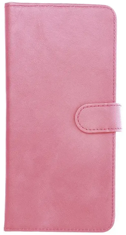 Oem Universal book dėklas COMMON dydis L skirtas Apple iPhone 6 PLUS / 7 PLUS / 8 PLUS / XS MAX / 11 PRO MAX / Samsung Galaxy S20 FE / S21 FE / S10 PLUS / A10 / A32 / A54 / Xiaomi 12 LITE / HUAWEI P30 PRO rožinės spalvos