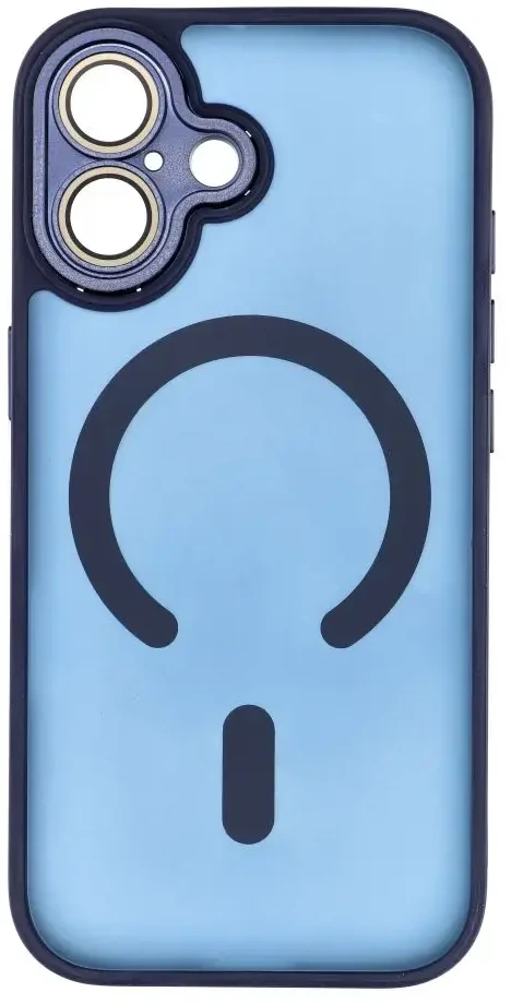 OEM dėklas, skirtas iPhone 17, Variete Mag dėklas, suderinamas su MagSafe, tamsiai mėlynas