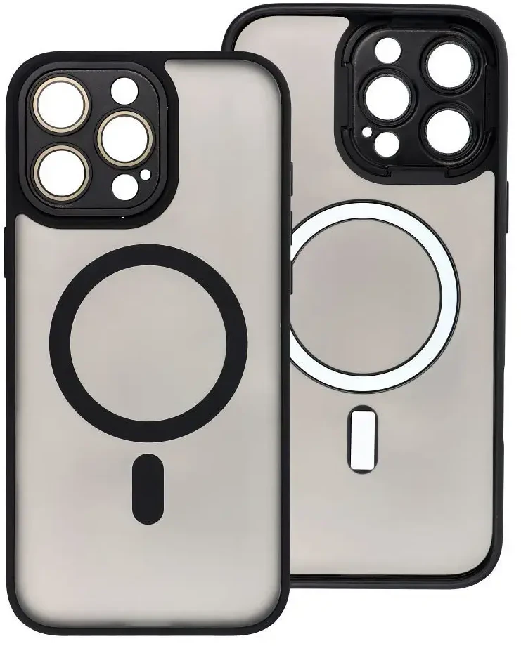 Dėklas Oem Case for iPhone 13 PRO Variete Mag Cover compatible with MagSafe juodas