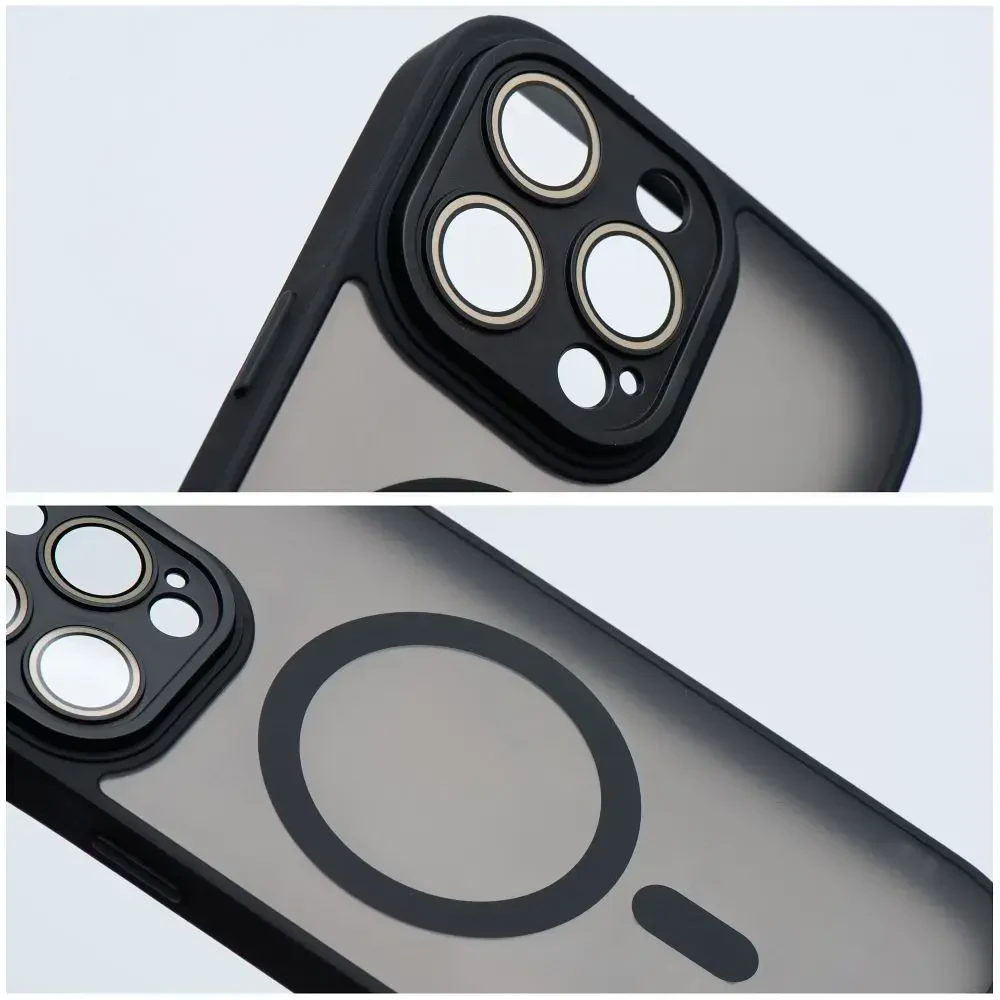 Dėklas Oem Case for iPhone 13 PRO Variete Mag Cover compatible with MagSafe juodas