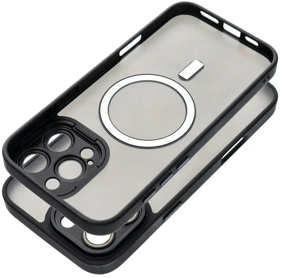 Dėklas Oem Case for iPhone 13 PRO Variete Mag Cover compatible with MagSafe juodas