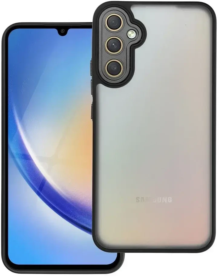 Oem VARIETE Dėklas skirtas Samsung Galaxy A34 5G juodos spalvos
