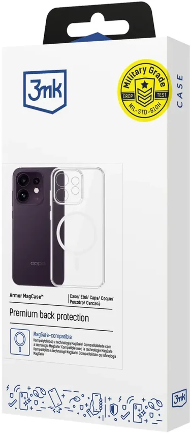 Dėklas 3Mk Protection Oppo Reno 16 F / Reno 16 FS (CPH2859) - 3mk Armor Magcase