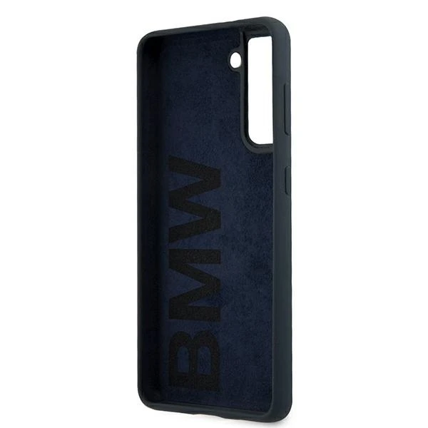 Dėklas BMW BMHCS21SSILNA S21 G991 granatas/navy kietas silikoninis parašas