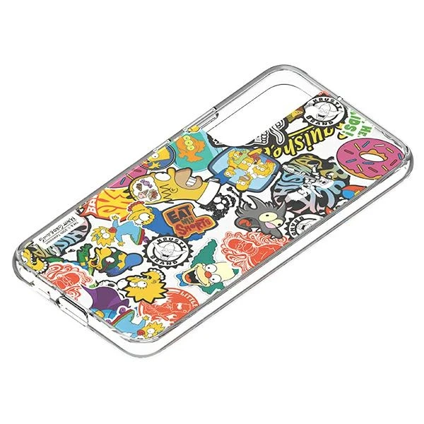 „Samsung GP-TOU021HOYYW“ dėklas „EtuiFrame“, skirtas „Galaxy S22“: „Simpsonų veidai“ (baltas)