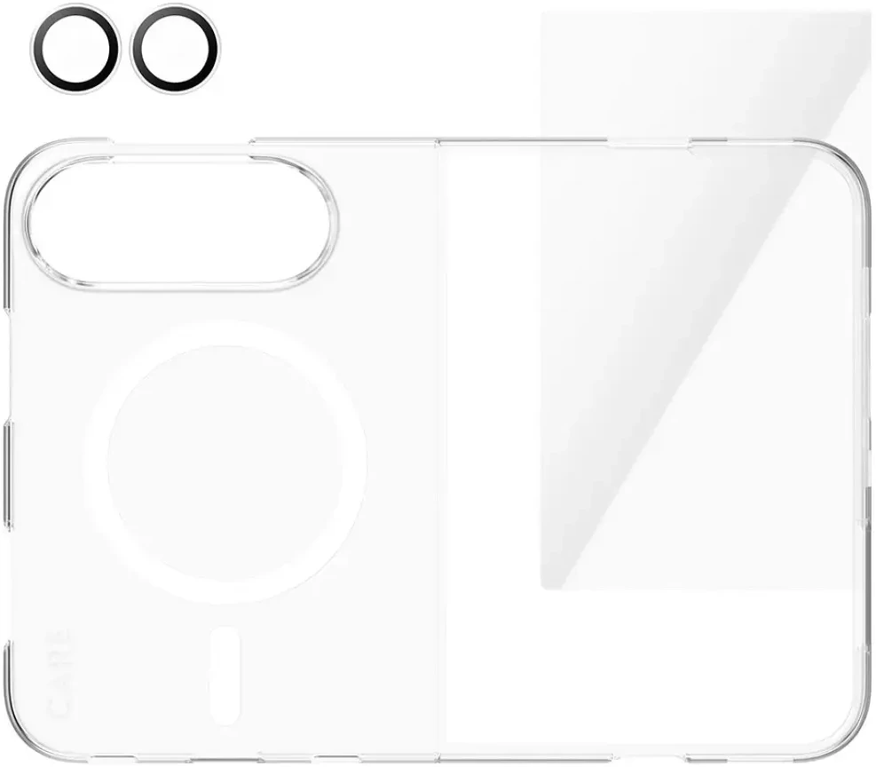 Panzer Glass CARE by PanzerGlass<br>Flagship Explorer 3-in-1 dėklas + stiklas + lęšis iPhone Duo