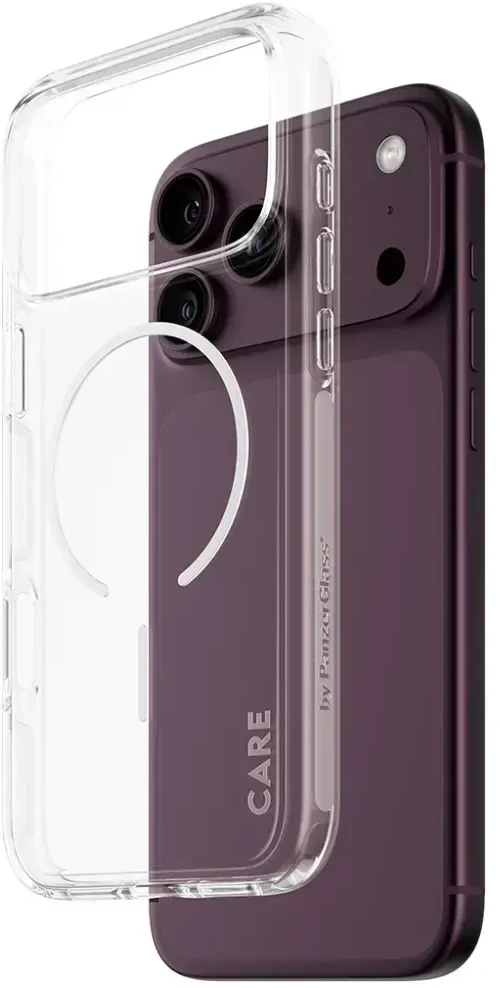 Dėklas Panzer Glass Case CARE by PanzerGlass Urban Explorer MagSafe do iPhone 18 Pro Max / iPhone 17 Pro Max transparent