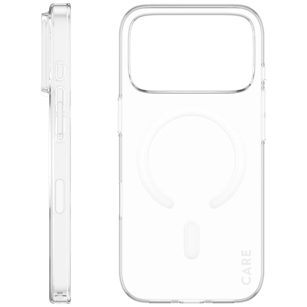 „Panzer Glass CARE by PanzerGlass SL1M MagSafe“ dėklas, skirtas „iPhone 17 Pro“ – permatomas