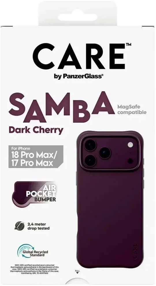 Dėklas Panzer Glass CARE by PanzerGlass Samba Case iP17/18 Pro Max Deep Violetinė MS