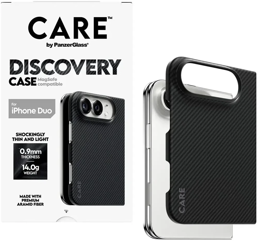 Panzer Glass Dėklas CARE by PanzerGlass Discovery MagSafe do iPhone Duo