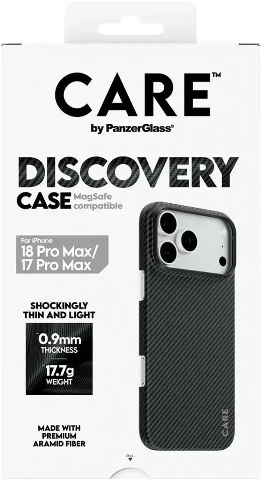 Dėklas Panzer Glass Case CARE by PanzerGlass Discovery MagSafe case for iPhone 18 Pro Max / 17 Pro Max