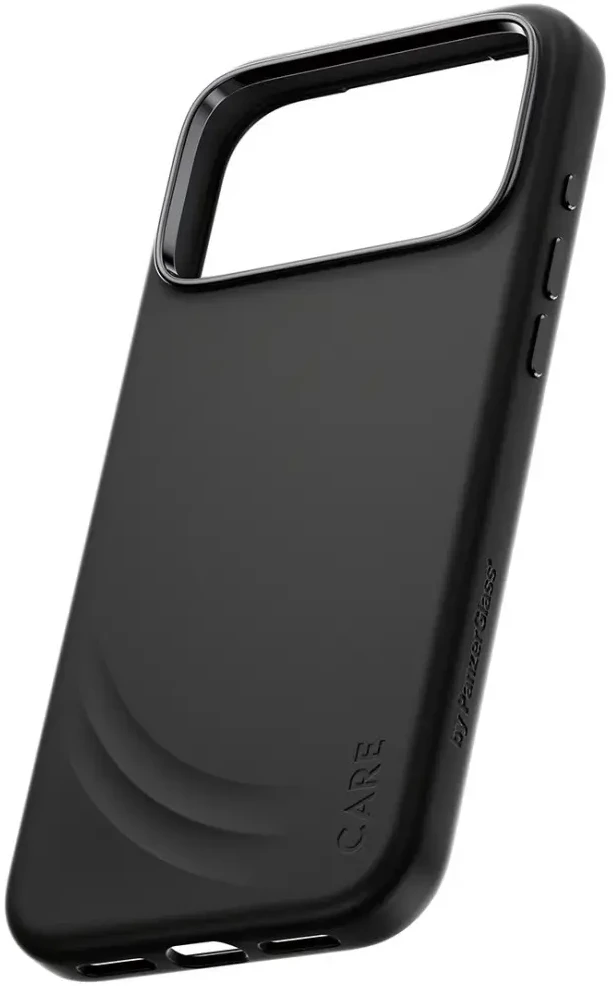 Panzer Glass Dėklas CARE by PanzerGlass Feature FLOW MagSafe, skirtas iPhone 18 Pro Max / 17 Pro Max, juodas