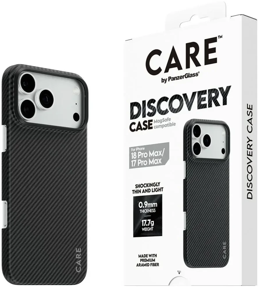 Dėklas Panzer Glass Case CARE by PanzerGlass Discovery MagSafe case for iPhone 18 Pro Max / 17 Pro Max
