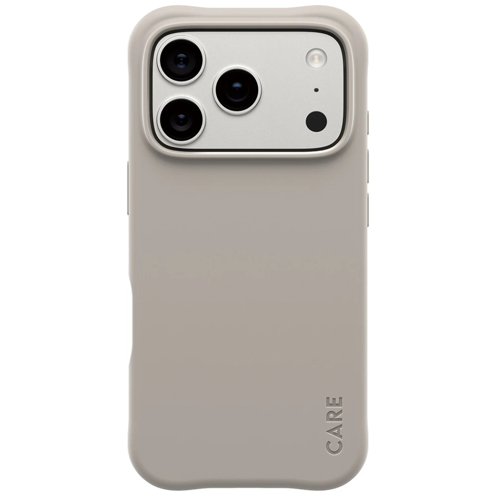 „Panzer Glass CARE by PanzerGlass“ madingas „Samba MagSafe“ dėklas, skirtas „iPhone 17 Pro“ – pilkas