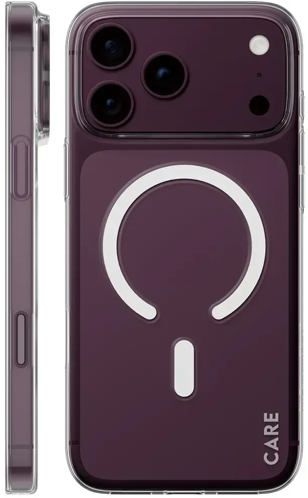 Dėklas Panzer Glass PanzerGlass CARE™ by ® SL1M Case Transparent w. MagSafe iPhone 18 Pro Max | 17 Pro Max, Cover, Apple - iPhone 18 Pro Max, Apple - iPhone 17 Pro Max, Transparent