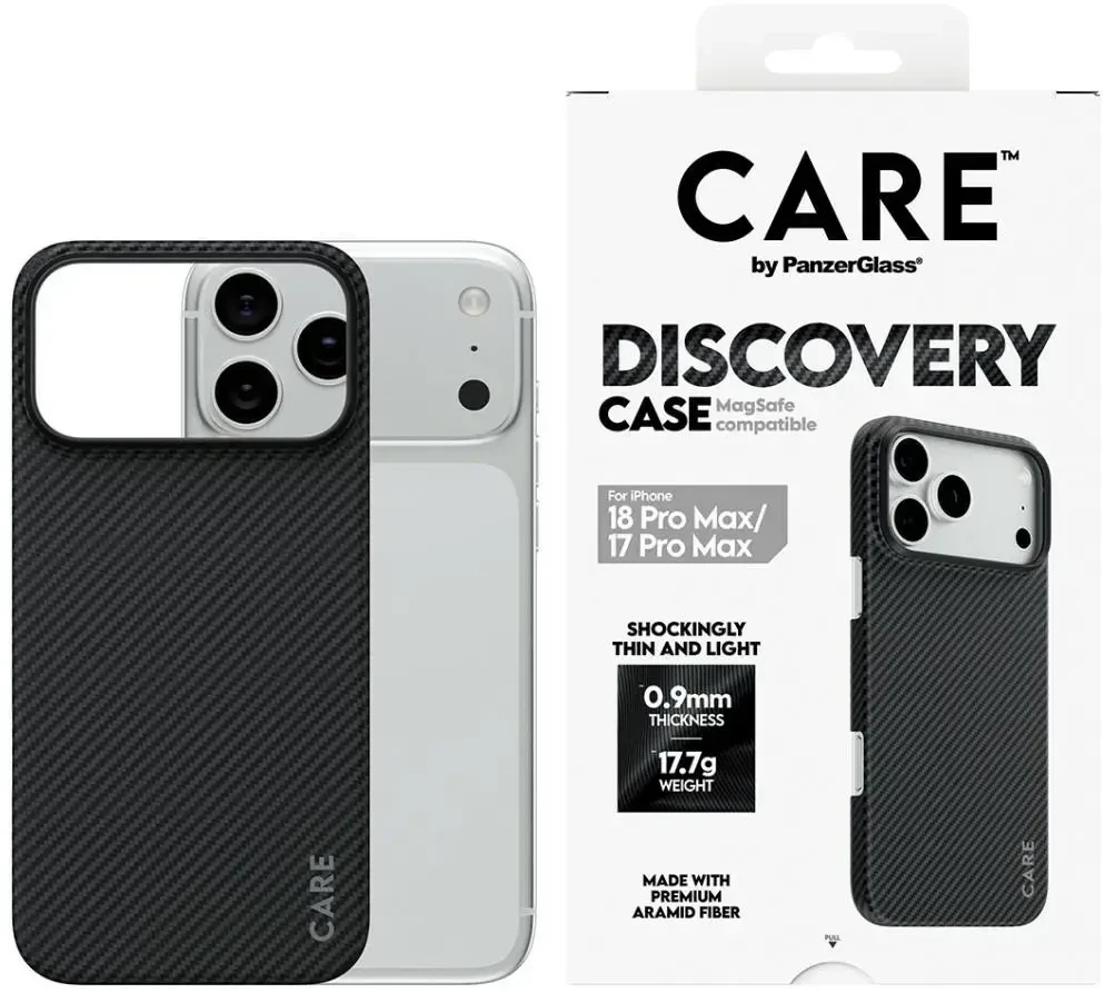 Dėklas Panzer Glass Case CARE by PanzerGlass Discovery MagSafe case for iPhone 18 Pro Max / 17 Pro Max
