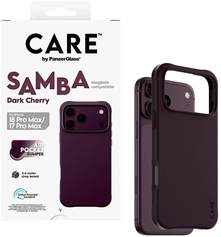 Dėklas Panzer Glass CARE by PanzerGlass Samba Case iP17/18 Pro Max Deep Violetinė MS