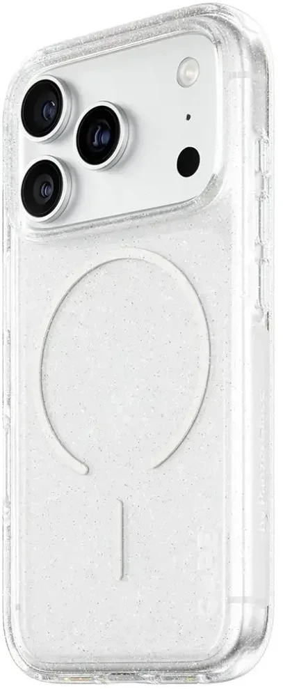 Panzer Glass CARE by PanzerGlass Star Lit telefono dėklas su MagSafe palaikymu, skirtas iPhone 18 Pro | iPhone 17 Pro, permatomas