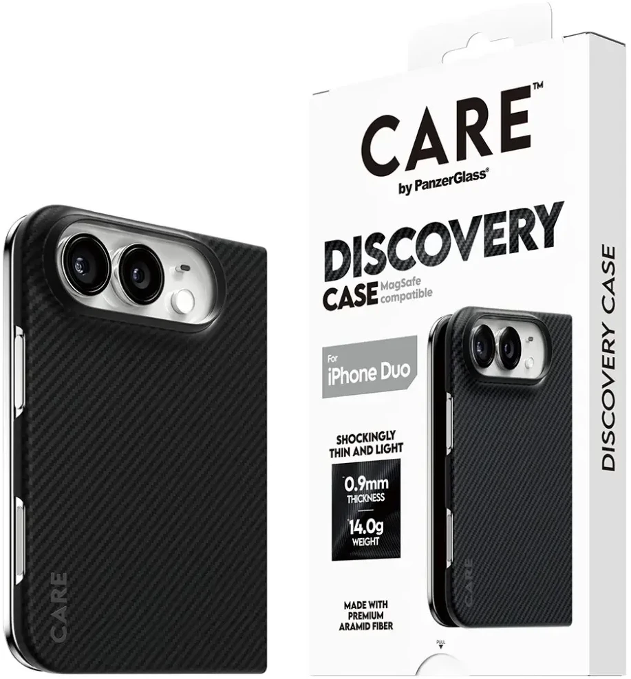 Panzer Glass Dėklas CARE by PanzerGlass Discovery MagSafe do iPhone Duo