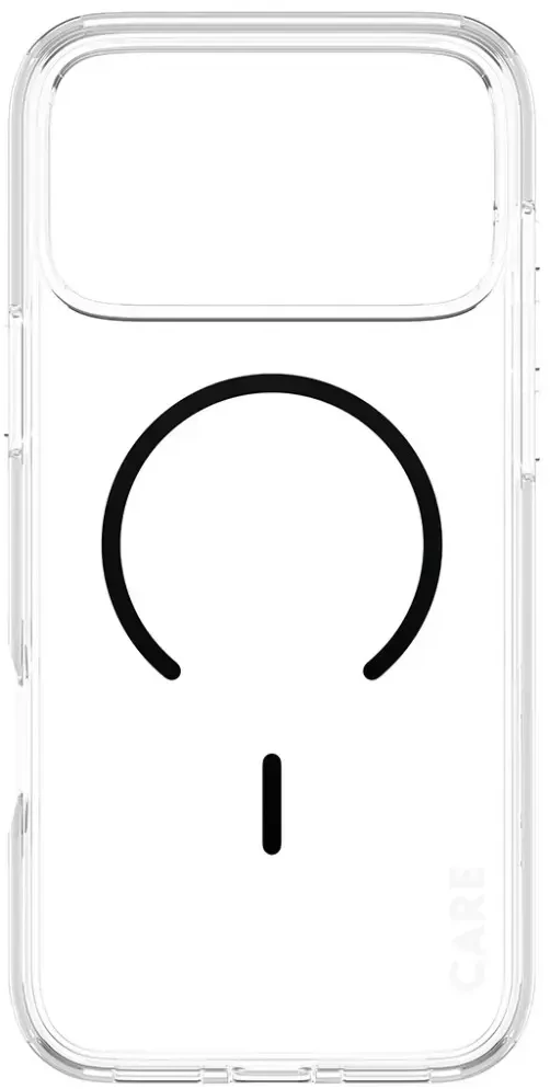 Dėklas Panzer Glass „Case CARE by PanzerGlass Urban Explorer Juodas“ skirtas „iPhone 18 Pro Max“ / „iPhone 17 Pro Max“, permatomas