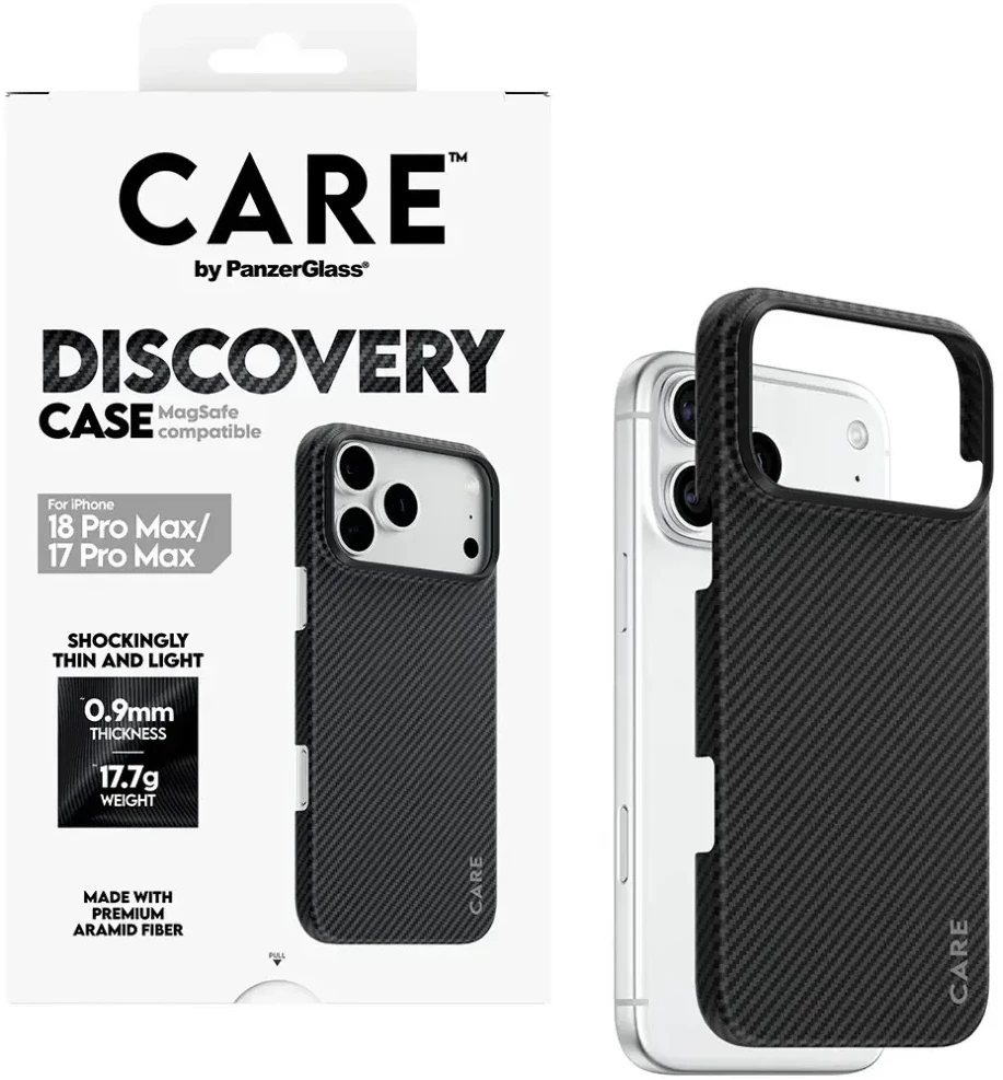 Dėklas Panzer Glass Case CARE by PanzerGlass Discovery MagSafe case for iPhone 18 Pro Max / 17 Pro Max
