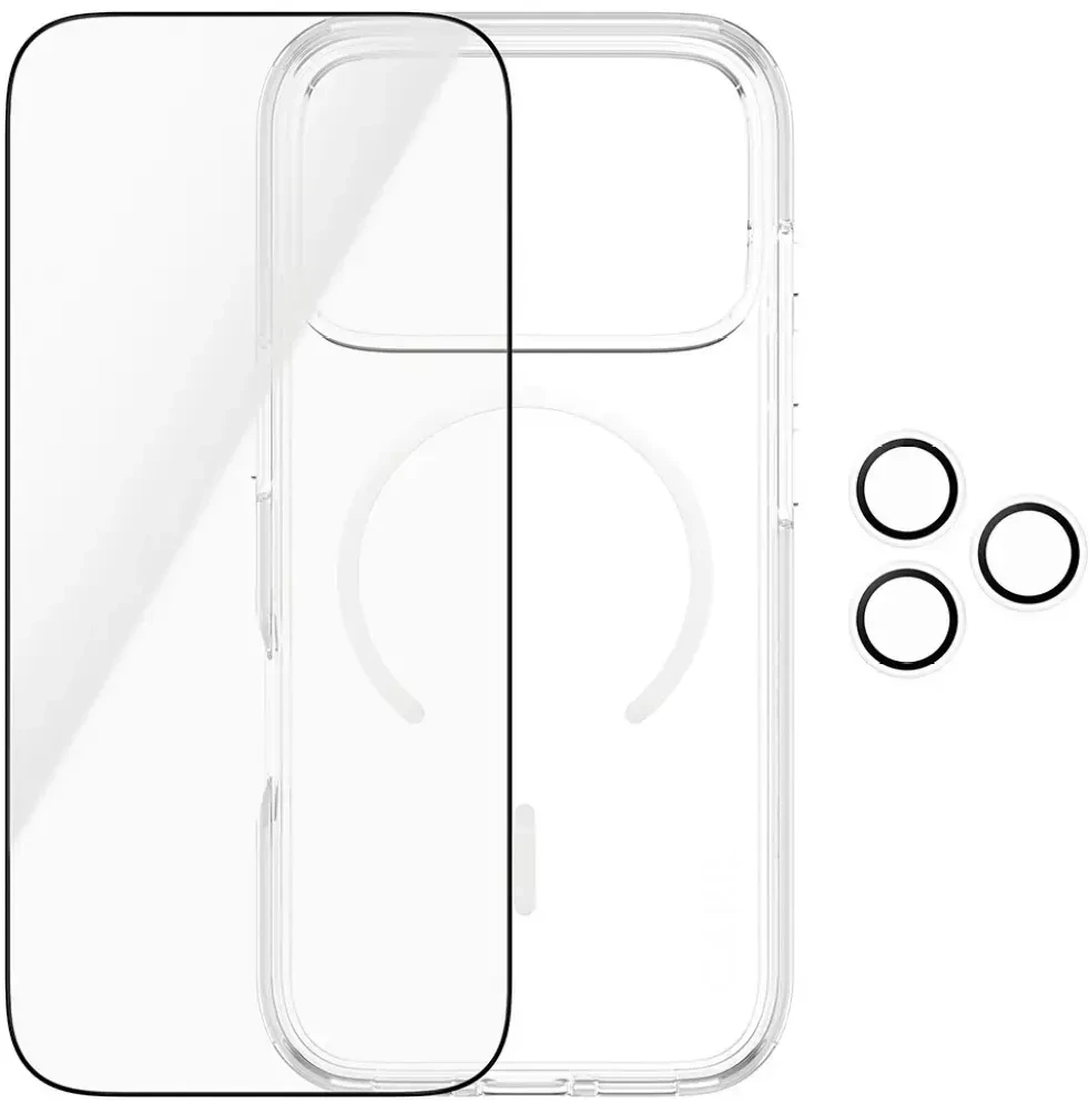 Panzer Glass Protective set CARE by PanzerGlass Flagship 3-in-1 Case+Glass+Lens for iPhone 18 Pro