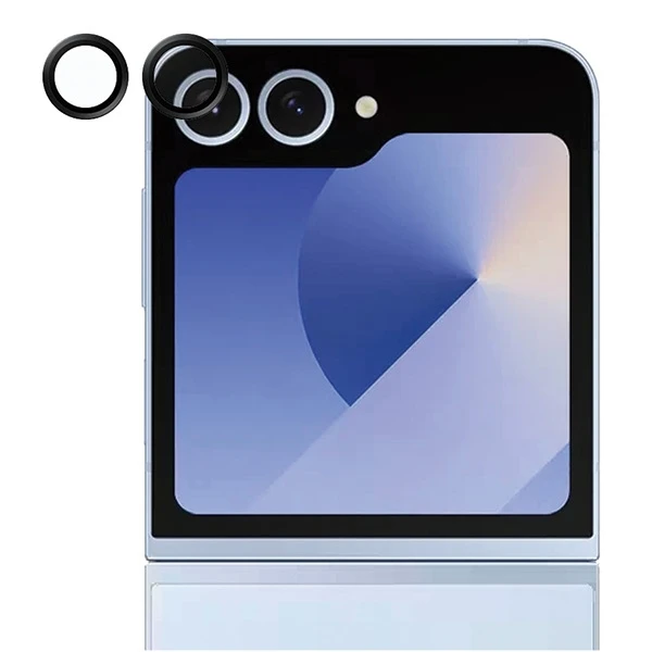 Panzer Glass SAFE by PanzerGlass fotoaparato dangtelis Samsung Galaxy Z Flip6 - su juodu rėmeliu