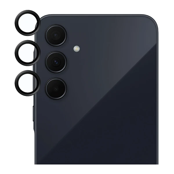 Panzer Glass SAFE by PanzerGlass fotoaparato dangtelis Samsung Galaxy A35 5G - su juodu rėmeliu