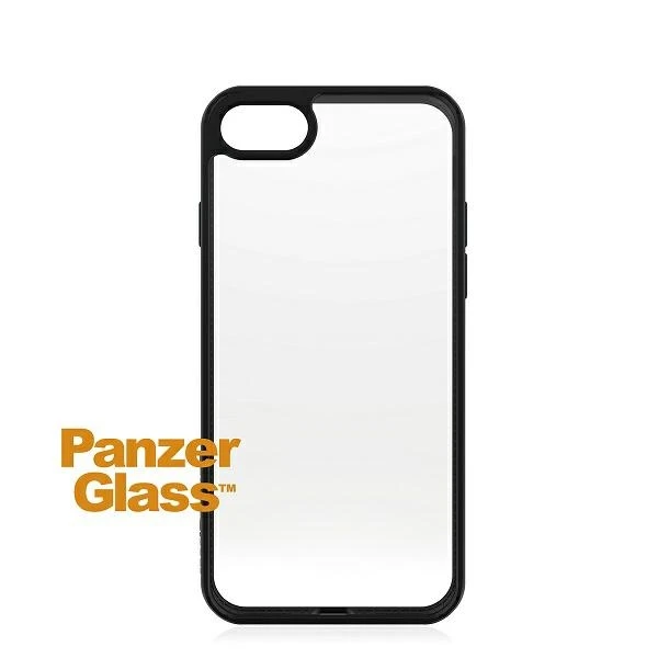 Panzer Glass PanzerGlass | Ekrano apsauga | Iphone | iPhone 7/8/se (2020 m.) | Grūdintas senėjimą stabdantis stiklas | Juodas/Crystal Clear | Skaidri ekrano apsauga