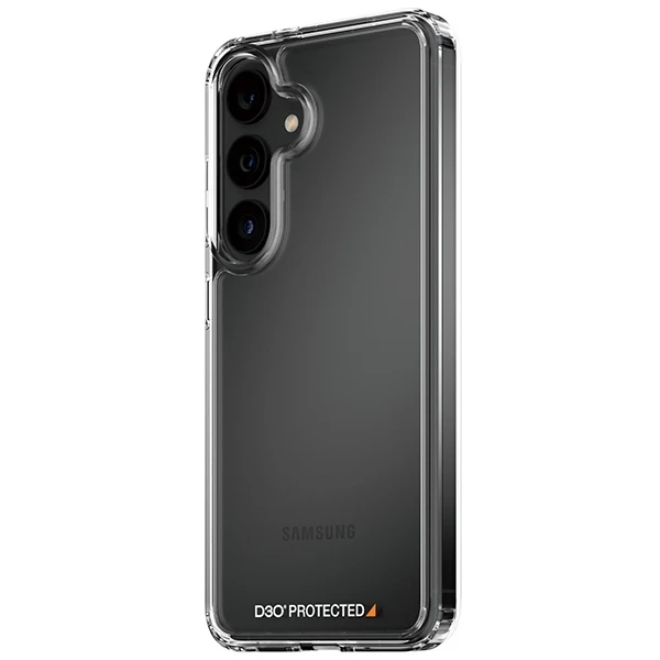 Panzer Glass PanzerGlass kietas dėklas su D3O, skirtas Samsung Galaxy S24 (skaidrus)