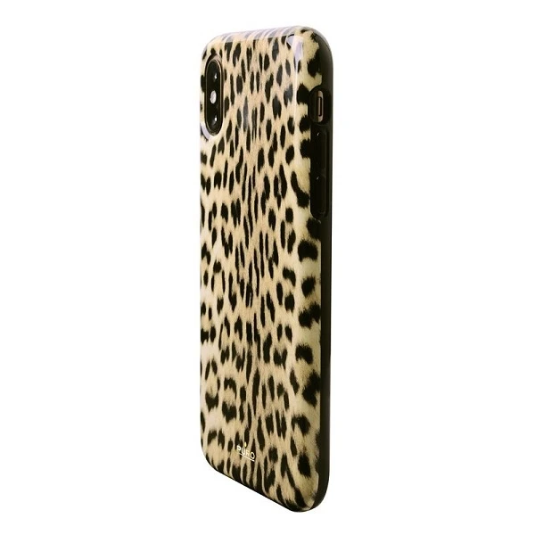 PURO Glam Leopard Cover - dėklas skirtas Apple iPhone Xs Max Leo 1
