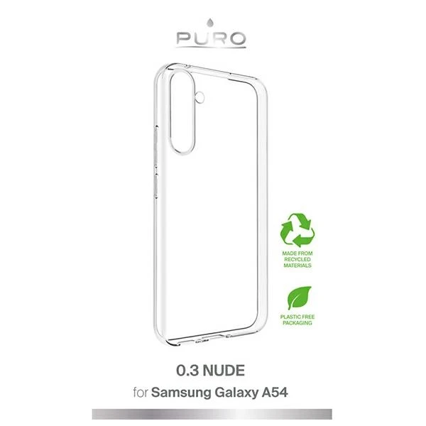 SBS Dėklas Puro Nude 0.3, skirtas Samsung Galaxy A54 5G Transparent