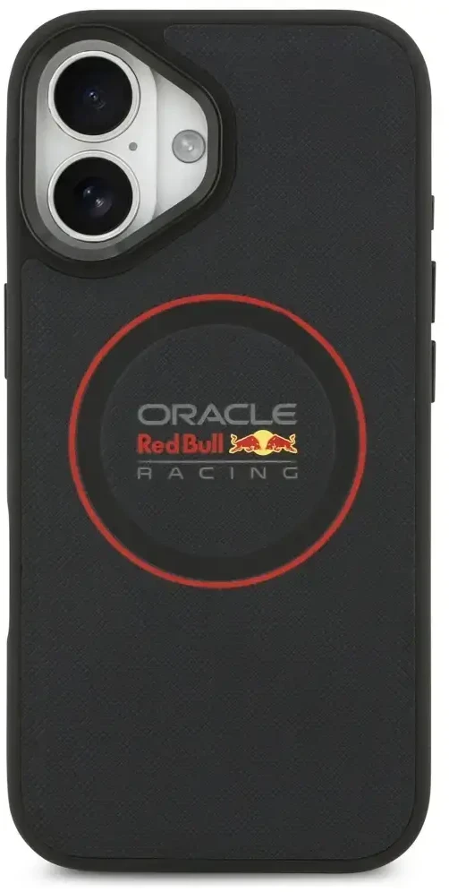 Red Bull Raudona Bull Original dėklas Raudonas BULL Meshed Raudona Ring & Metal Mygtukai MagSafe skirtas Apple iPhone 17 mėlynos spalvos