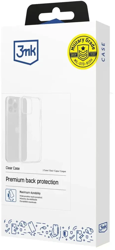 Dėklas 3Mk Protection Redmi Note 17 Pro 5G - 3mk Clear Case
