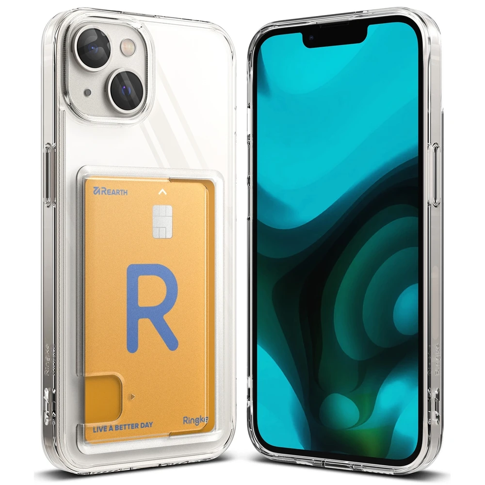 „Ringke Apple iPhone 14 Plus 6.7“ FUSION kortelės skaidrus dėklas