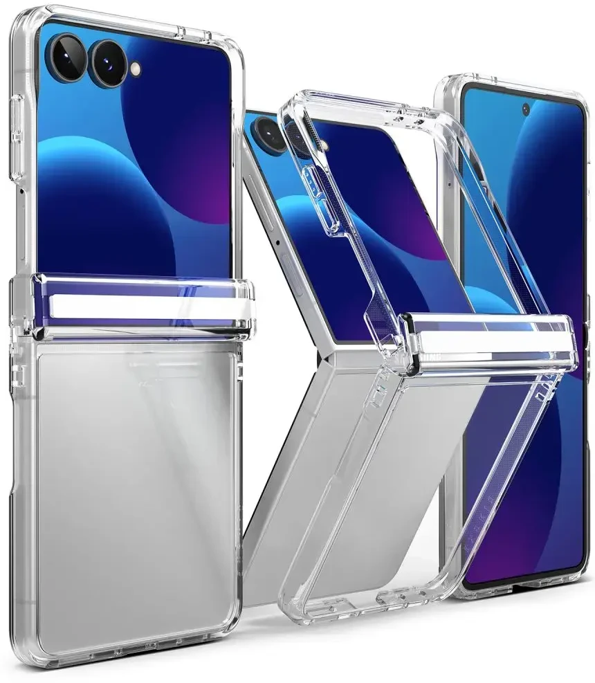 Dėklas RINGKE FUSION FLAP GALAXY Z FLIP 8 CLEAR