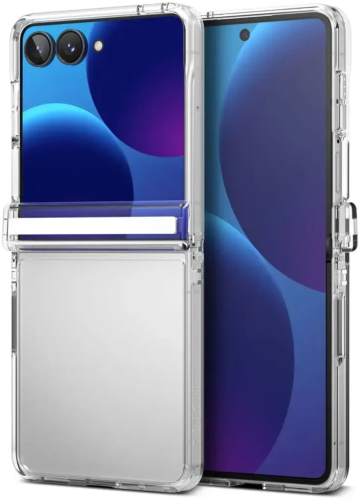 Dėklas RINGKE FUSION FLAP GALAXY Z FLIP 8 CLEAR