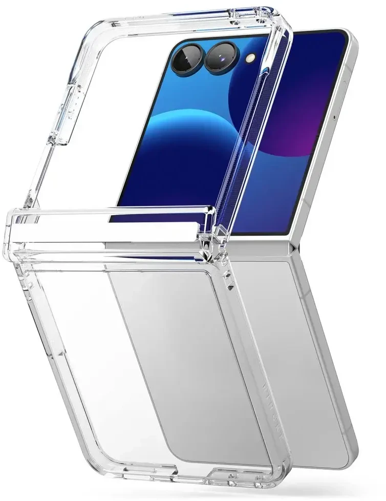 Dėklas RINGKE FUSION FLAP GALAXY Z FLIP 8 CLEAR