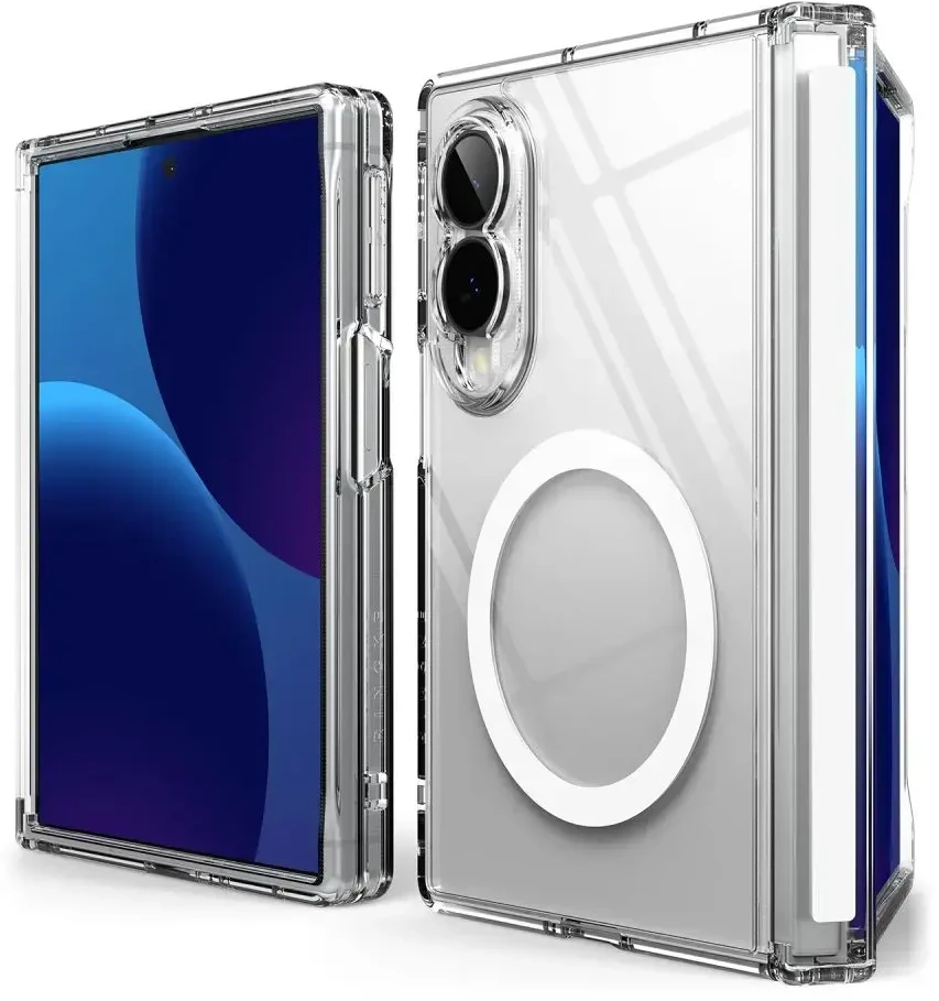Dėklas RINGKE FUSION FLAP MAGNETIC MagSafe Samsung Galaxy Z FOLD 8 SKAIDRUS