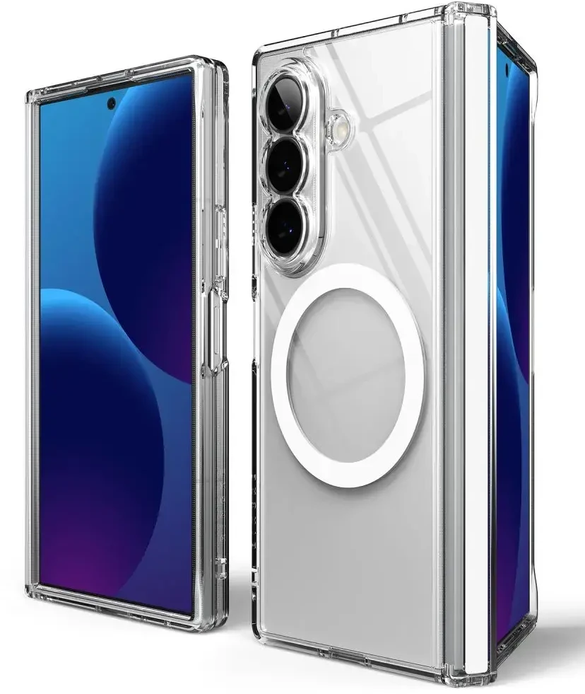 Dėklas RINGKE FUSION FLAP MAGNETIC MagSafe Samsung Galaxy Z FOLD 8 ULTRA CLEAR