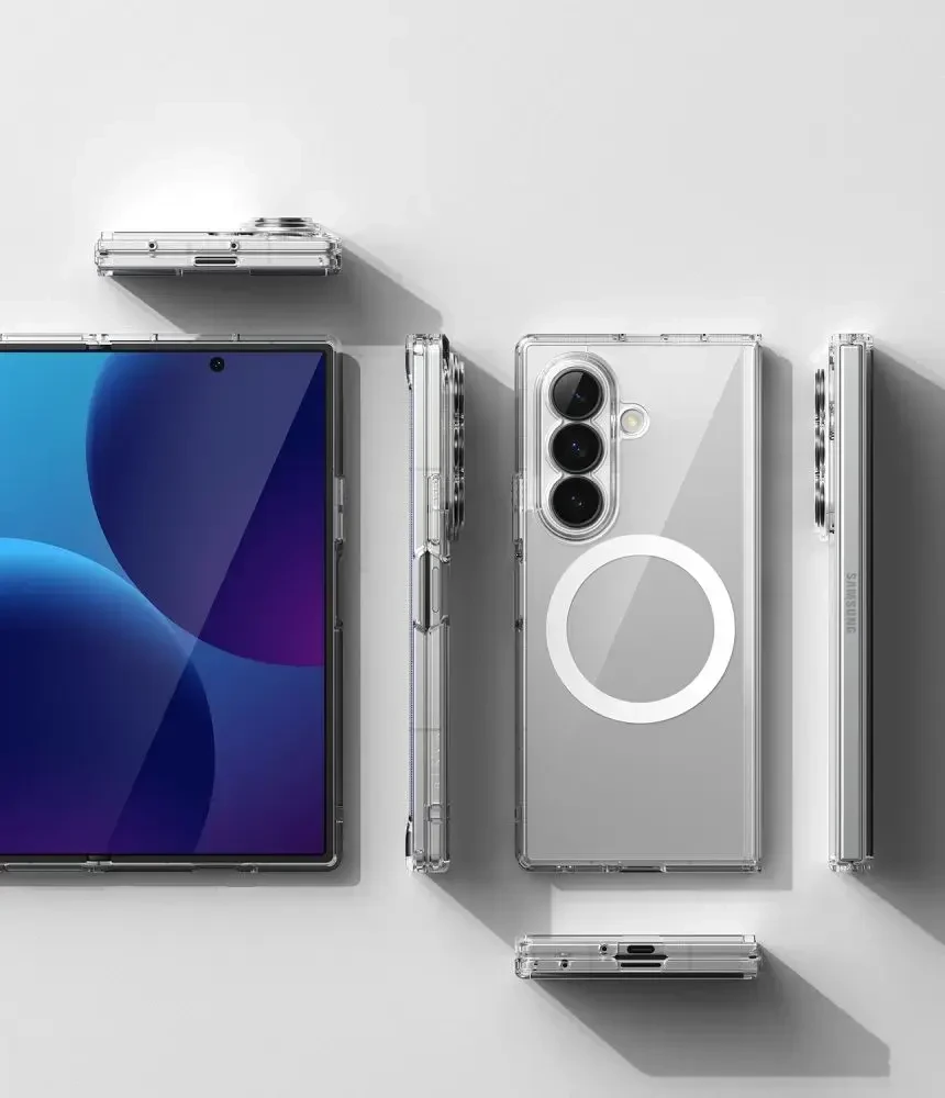 Dėklas RINGKE FUSION MAGNETIC MAGSAFE GALAXY Z FOLD 8 ULTRA CLEAR